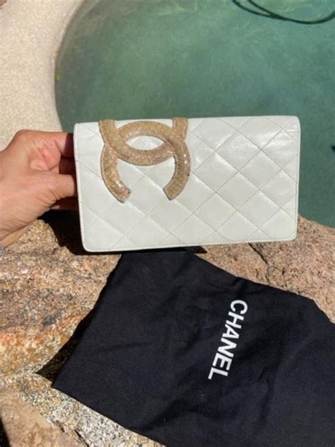 chanel metallic python clutch|chanel cambon python bag.